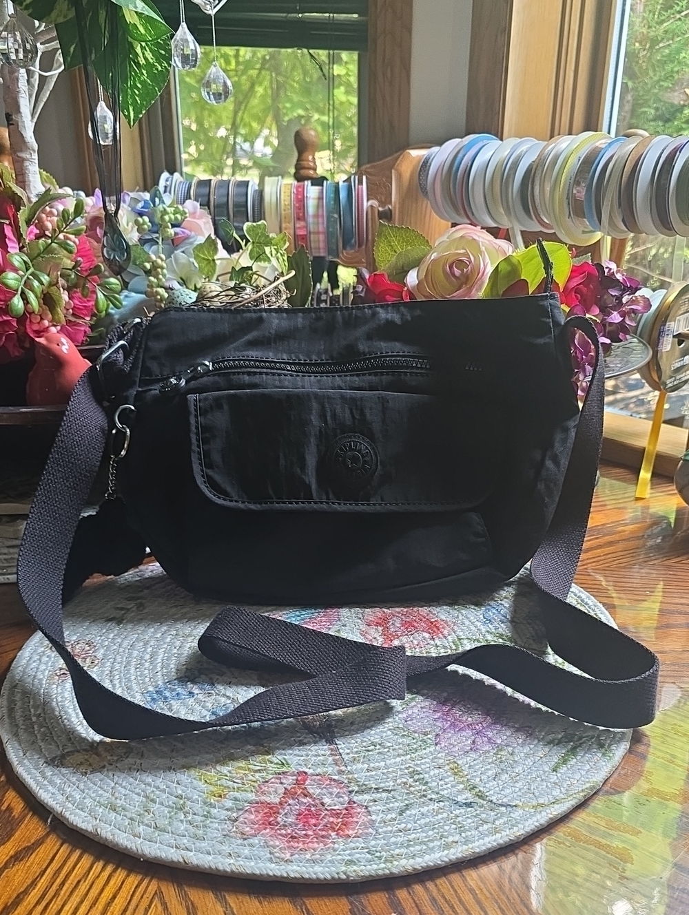 Kipling Crossbody Bag With Charm